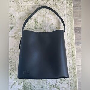 Beis Black Essential Tote